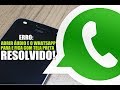 WHATSAPP com TELA PRETA ao OUVIR ÁUDIO? - Veja como RESOLVER!