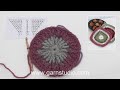 How to crochet the pot-holder in DROPS Extra 0-1518