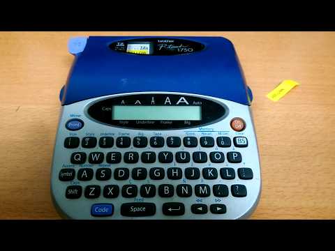 Printer Brother P Touch 1750 Printer Brother P Touch 1750