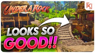 Under A Rock – First Look at the Building! BETTER THAN EXPECTED!