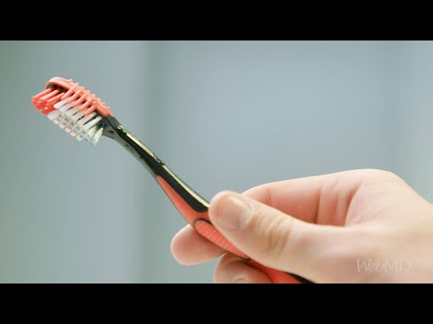 How do you disinfect an old toothbrush?