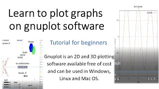 gnuplot basics | gnuplot tutorial for beginners | gnuplot 2 | ITs SmartLearning