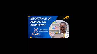 IMPORTANCE OF MEDICATION ADHERENCE #modupe #adeyi #aicoach