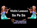 Sa Pa Sa| Mr. Srivatsa | Violin Lesson | Taal TV