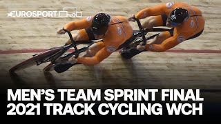 Men's Team Sprint Final | Track Cycling WCH Roubaix | Eurosport