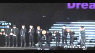 110122 Super Junior Talk@Dream of Asia Concert in Taiwan