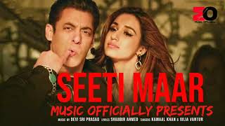 Seeti Maar | (Official Audio) Radhe | Salman Khan, Disha Patani | Music Officially New Song
