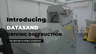 DataSand Mobile Data Destruction Truck – Secure On-Site Data Disposal
