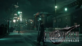 FINAL FANTASY VII Remake | Ambience \u0026 Music | Sector 7 - Employee Housing Area