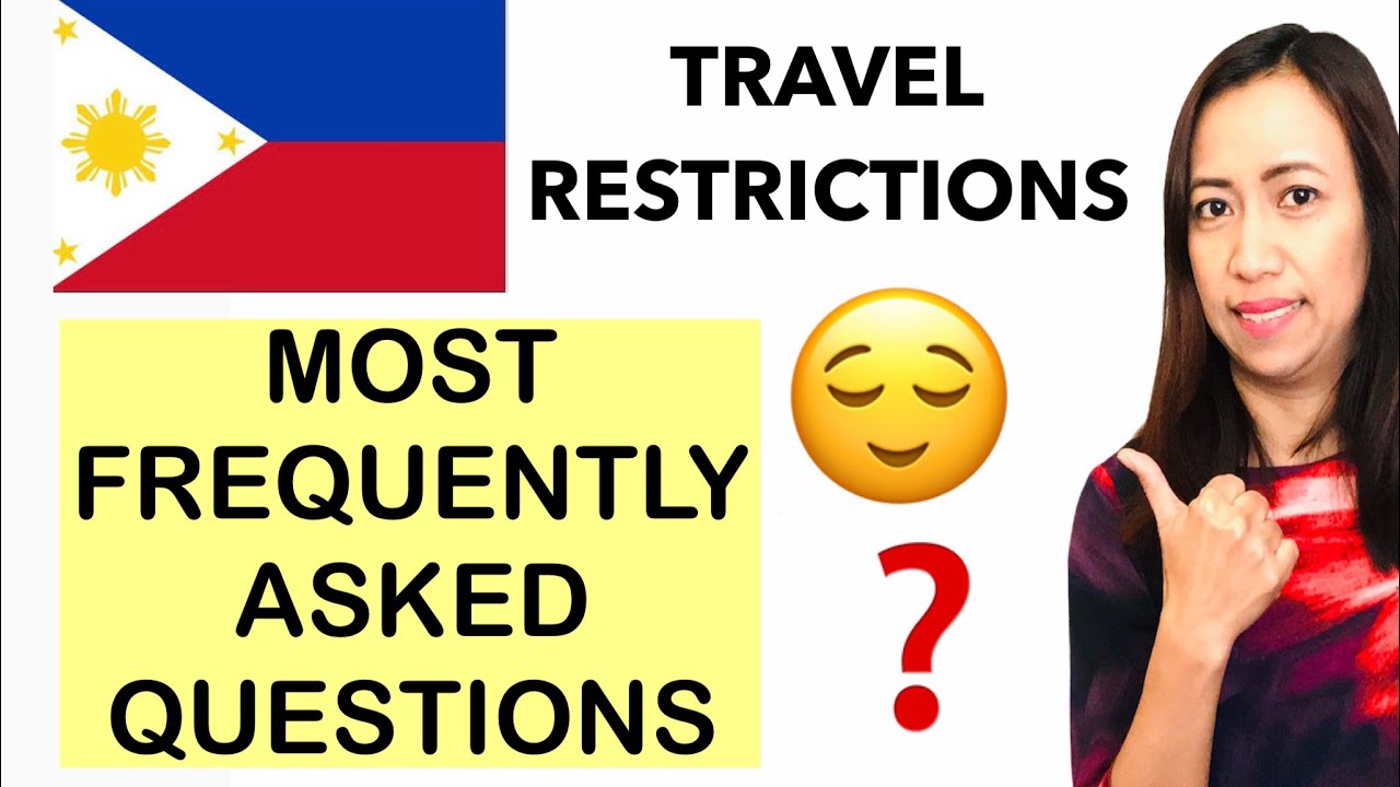 🇵🇭PHILIPPINES TRAVEL UPDATE | MOST FREQUENTLY ASKED QUESTIONS | INBOUND ...