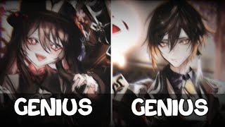 Nightcore - Genius (Switching Vocals)