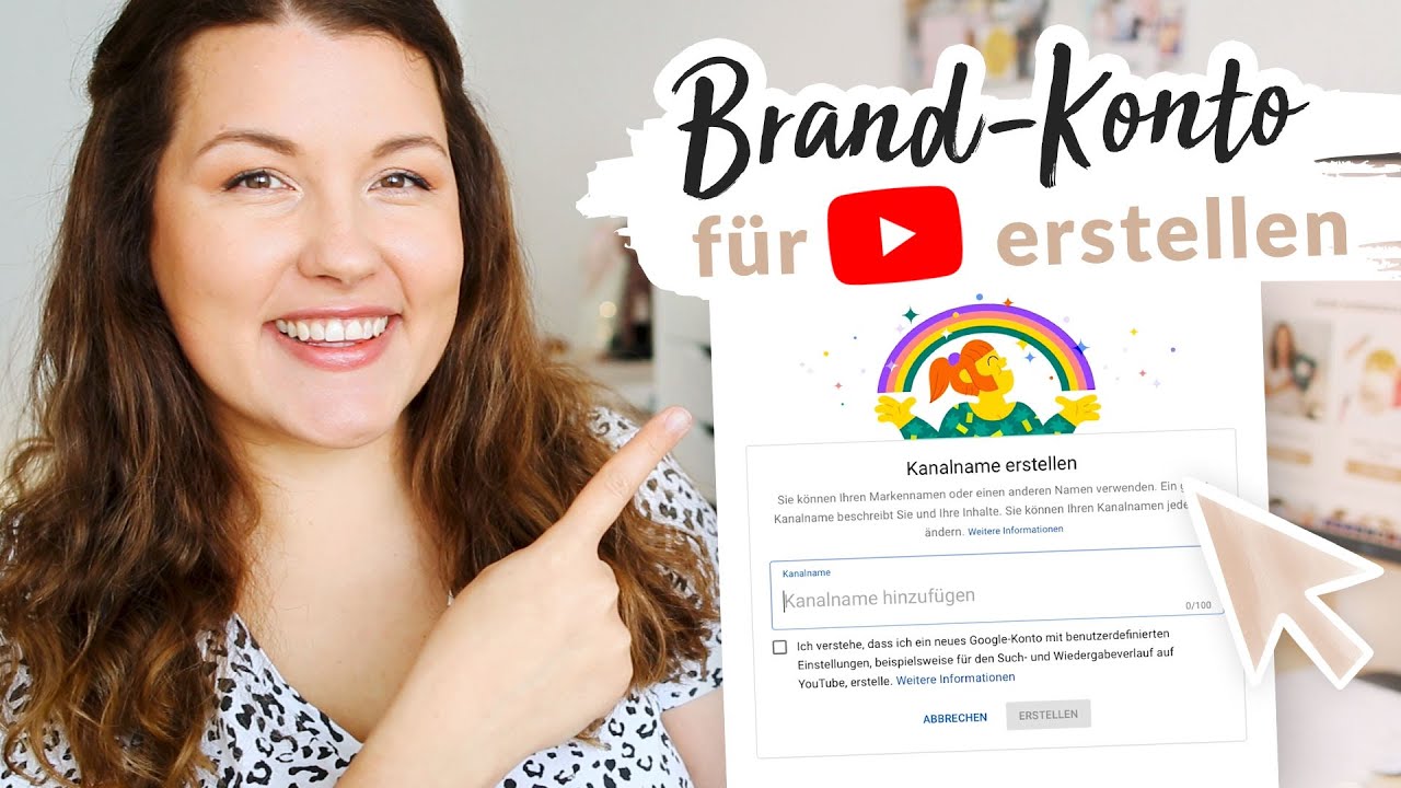 YouTube Brand Konto Erstellen & Verknüpfen: Schritt Für Schritt ...