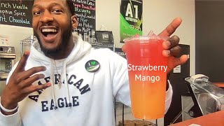 The BEST Mango Strawberry Loaded Tea | A1 Nutritionn