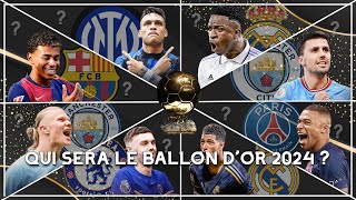 QUI SERA LE BALLON D'OR 2024 ??? (CLASSEMENT COMPLET)