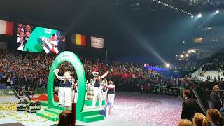 Le show Yannick Noah après la remise du Trophée