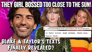 Blake Lively & Taylor Swift's Texts TRASHING Justin Baldoni & Plotting to STEAL FILM REVEALED?