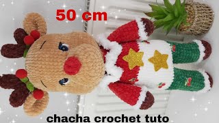 Tuto décoration de Noël: renne amigurumi au crochet partie 3 #crochet #tutocrochet #noel #amigurumi