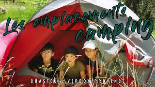 NOS EMPLACEMENTS CAMPING - Chasteuil Verdon Provence