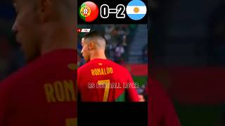 Portugal vs Argentina (4-3)🤗😱🔥⚽#football #ronaldo #messi #viral #shortvideo