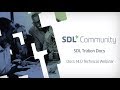 SDL Tridion Docs - Docs 14.0 Technical Webinar