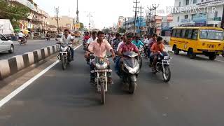 Villupuram MINNAL Dhinesh mass entry tvk parties