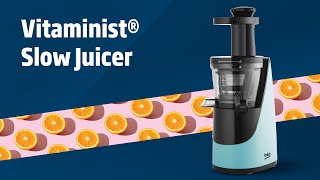 Beko Vitaminist® Slow Juicer ile Meyve Sularınız Hep Taze!