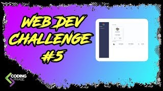 Web Deveveloper Challenge #5 Winner | #CodingPhase