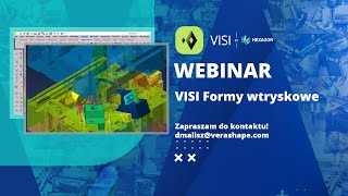 VISI CAD CAM CAE | Projektowanie form wtryskowych w oprogramowaniu - Webinar