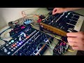 EMB night jam (no talking), Minibrute 2, Drumbrute Impact, Kastle synth and Drum, microGranny