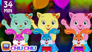 Three Little Kittens Went To The Fair | Nursery Rhymes Collection by Cutians | ChuChu TV Kids Songs