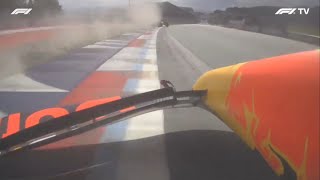 (UNSEEN) Last lap Battle between Perez and Hülkenberg