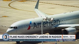 ‘I just thought the plane was gonna blow up’: Passenger recounts emergency landing in Madison