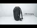 BANGE | OFFICIAL STORE |  Anti Theft Waterproof Laptop Backpack 15.6