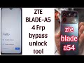 ZTE BLADE A54 Frp unlock tool#A54 zte blade Frp bypass unlock@Rafiqmobilecom