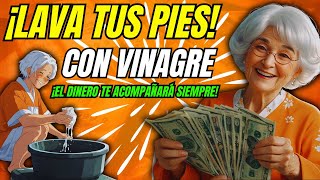 LAVA TUS PIES con VINAGRE y NUNCA MÁS TENDRÁS DEUDAS NI MALA SUERTE 💥RITUAL MILLONARIO🧡💛LSDLA 002