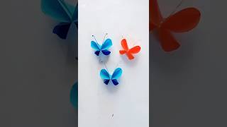 How to make beautiful Butterfly with Paper #diy #craft #shorts #fyp