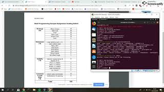 Shell Programming Assignment
