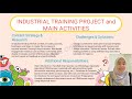 UNIVERSITI MALAYSIA PERLIS | INDUSTRIAL TRAINING PRESENTATION