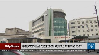 Rising COVID-19 cases have York region hospitals at 'tipping point'
