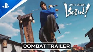 Like a Dragon: Ishin! - Combat Trailer | PS5 \u0026 PS4 Games