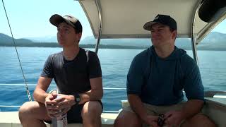 What lies beneath the surface of Lake Tahoe?
