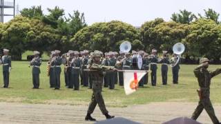 観閲行進 武山駐屯地 東部方面混成団 創立1周年記念行事