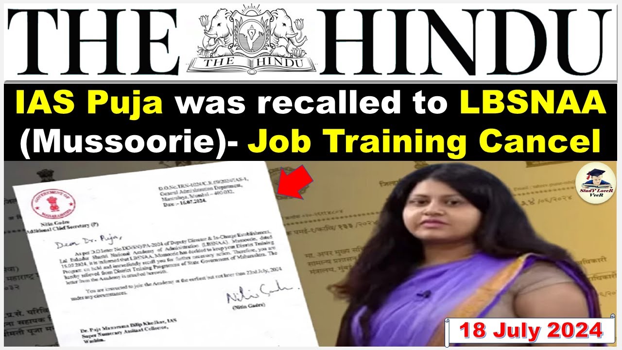 The Hindu Newspaper Analysis 18 July 2024 Current Affairs Today