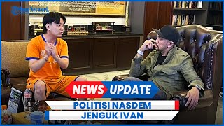 Ahmad Sahroni Jenguk Ivan Sugianto Tersangka Paksa Siswa Menggonggong