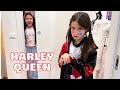 LO SPIRITO DI HALLOWEEN TRASFORMA ANASTASIA IN HARLEY QUEEN #vanessaeanastasia #mammaromina