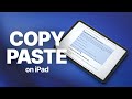 How to Copy and Paste on iPad (Simple Tutorial for Beginners)