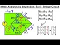 Electrical Engineering: Ch 3: Circuit Analysis (26 of 37) Mesh Current by Inspection: Bridge Circuit