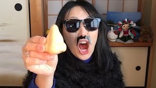 Mustache Sunglasses \u0026 Nose Shaped Pencil Sharpener / ヒゲ付きサングラスでヒゲダンス、鼻型鉛筆削り