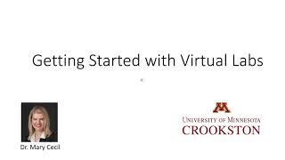 Getting Started with Virtual Labs