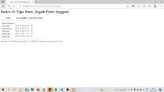 Macam-macam tipe data (Integer, Float, Boolean, Sting dan Array) || Algoritma dan Pemrograman